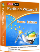 server partition software- MiniTool Partition Wizard home edition