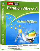 server partition software- MiniTool Partition Wizard server edition
