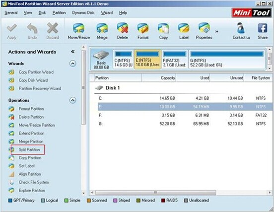 Split-Windows-Server-2008-partition-with-MiniTool-Partition-Wizard