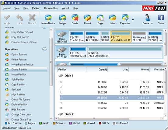 Resize-partition-on-Windows-Server-2003-by-using-MiniTool-Partition-Wizard